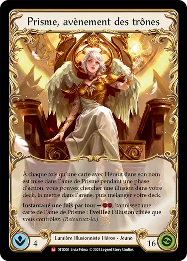 Deck Silver Age - Prisme, avènement des trônes - Flesh and Blood FR