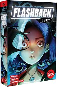 Flashback Lucy – Jeu de société – Jeu d’enquête – 8 Ans – idéal en Famille et Entre Amis – Escape Game immersif – Blackrock Games
