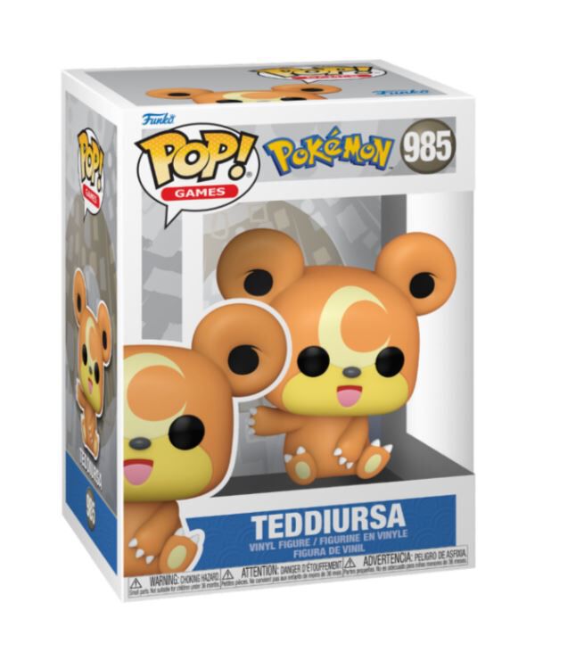 Figurine Funko Pop / Teddiursa N°985 / Pokémon