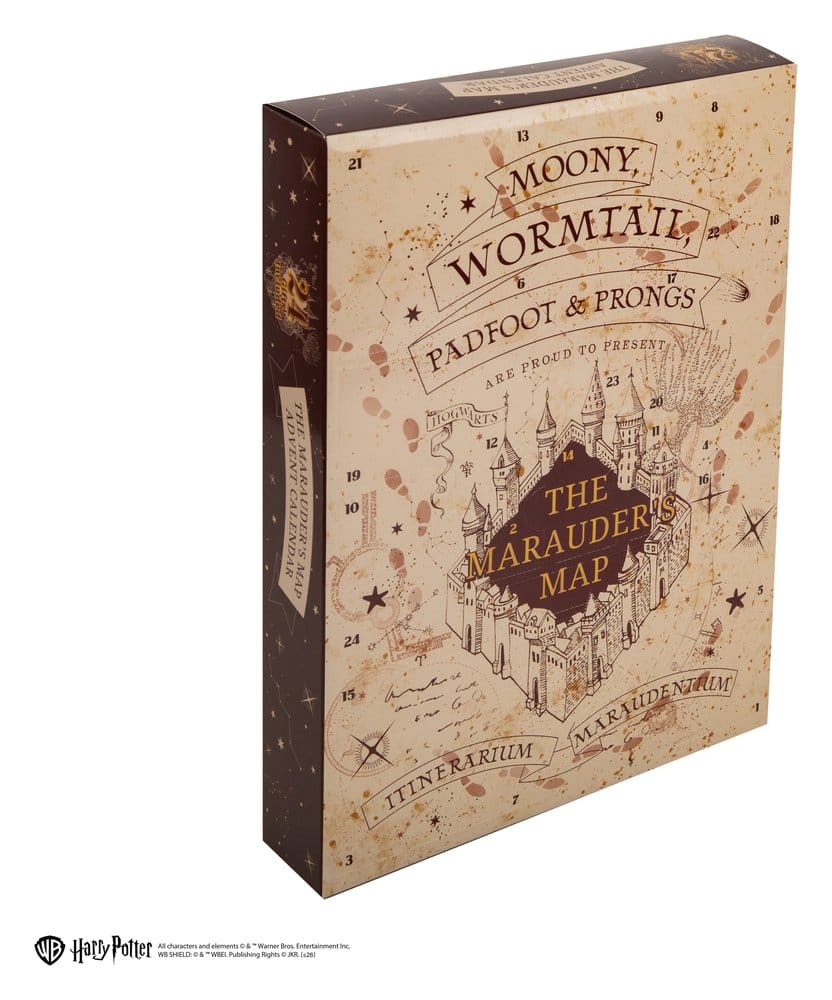 Harry Potter calendrier de l'avent Marauder's Map New Edition 2026