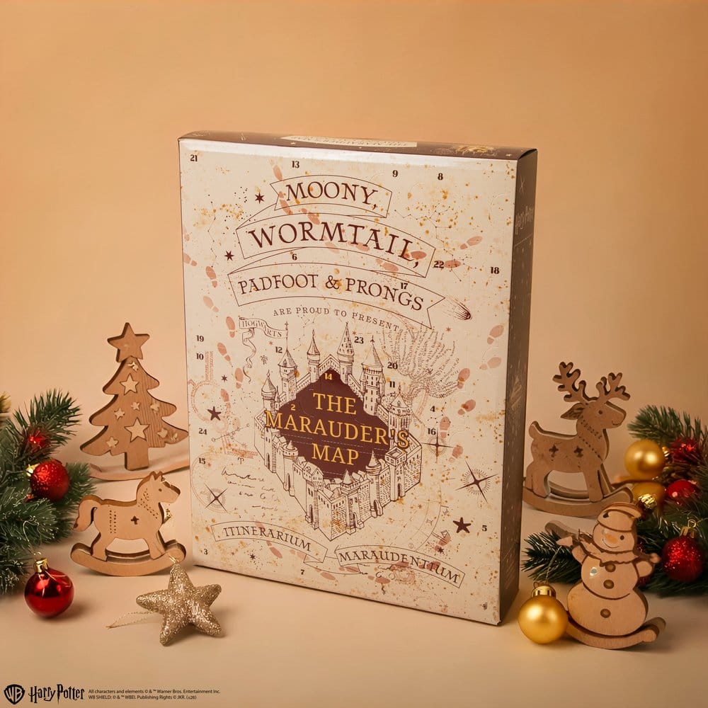 Harry Potter calendrier de l'avent Marauder's Map New Edition 2026