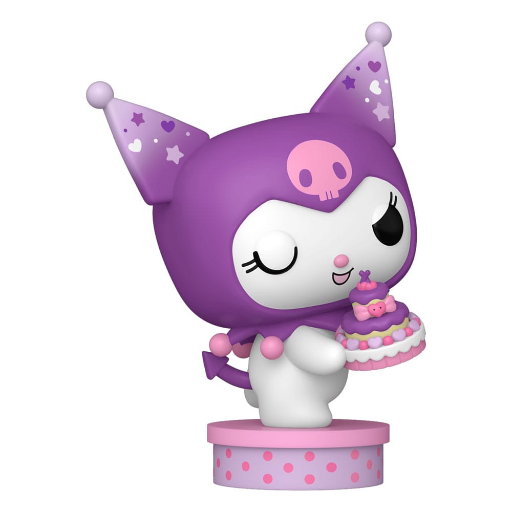 Figurine POP! Hello Kitty et ses amis Kuromi avec gâteau (20e anniversaire) 9 cm