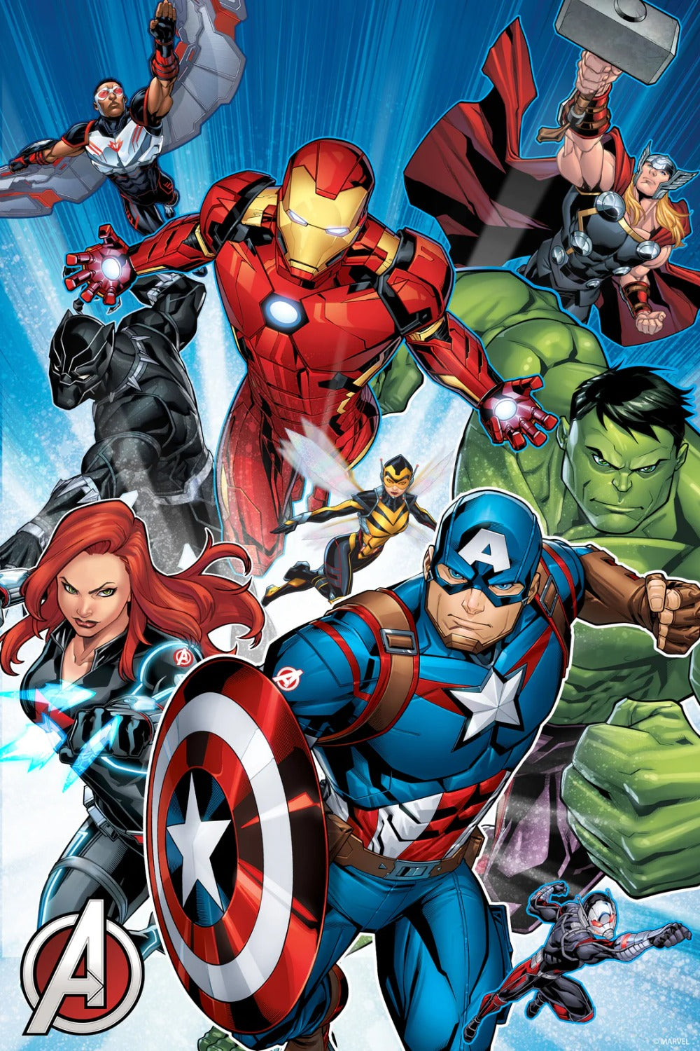 PRIME 3D - MARVEL - AVENGERS (200 PIÈCES)