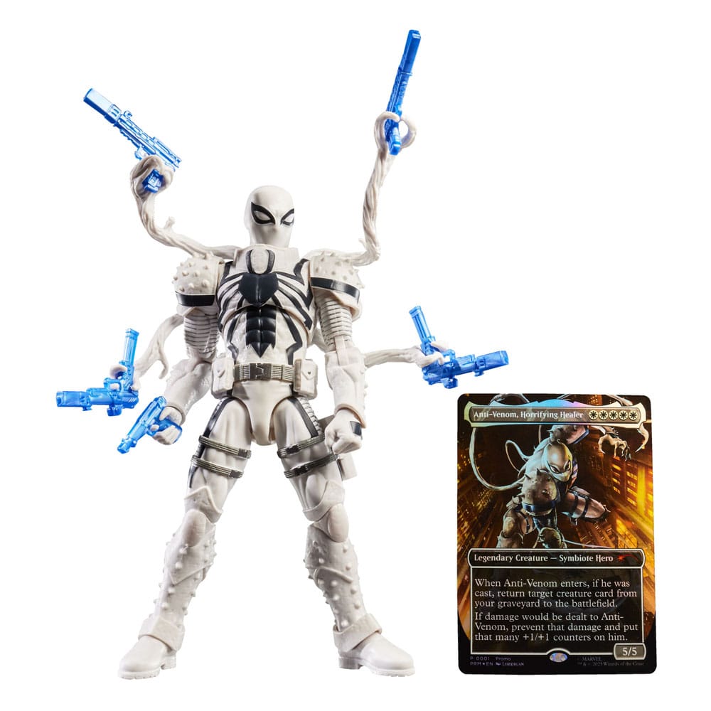 Marvel Legends Magic: The Gathering figurine Agent Anti-Venom (avec carte premium exclusive) 15 cm