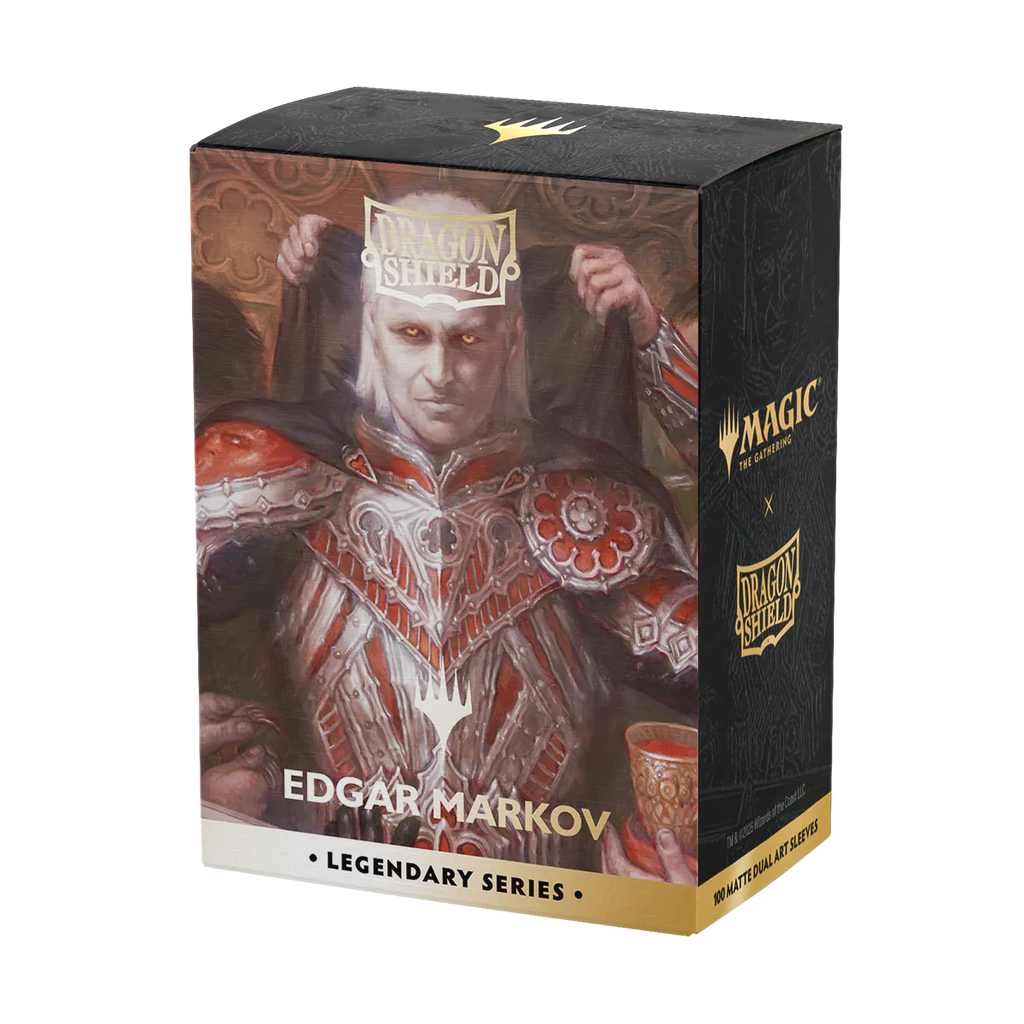 DS - Pochettes double illustration sous licence standard : MtG : Legendary Series - Edgar Markov [Mat] (100 pochettes)