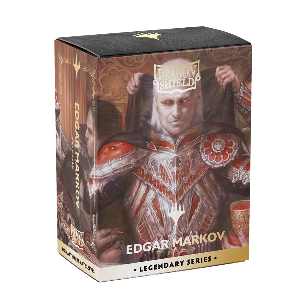 DS - Pochettes double illustration sous licence standard : MtG : Legendary Series - Edgar Markov [Mat] (100 pochettes)