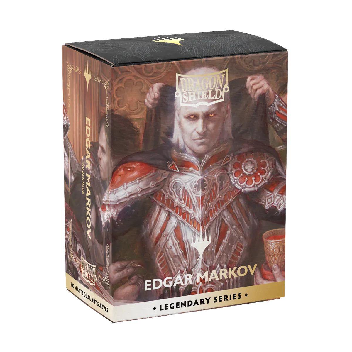 DS - Pochettes double illustration sous licence standard : MtG : Legendary Series - Edgar Markov [Mat] (100 pochettes)
