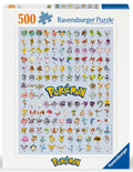 PUZZLE 500 PIECES - POKEDEX PREMIERE GENERATION - POKEMON