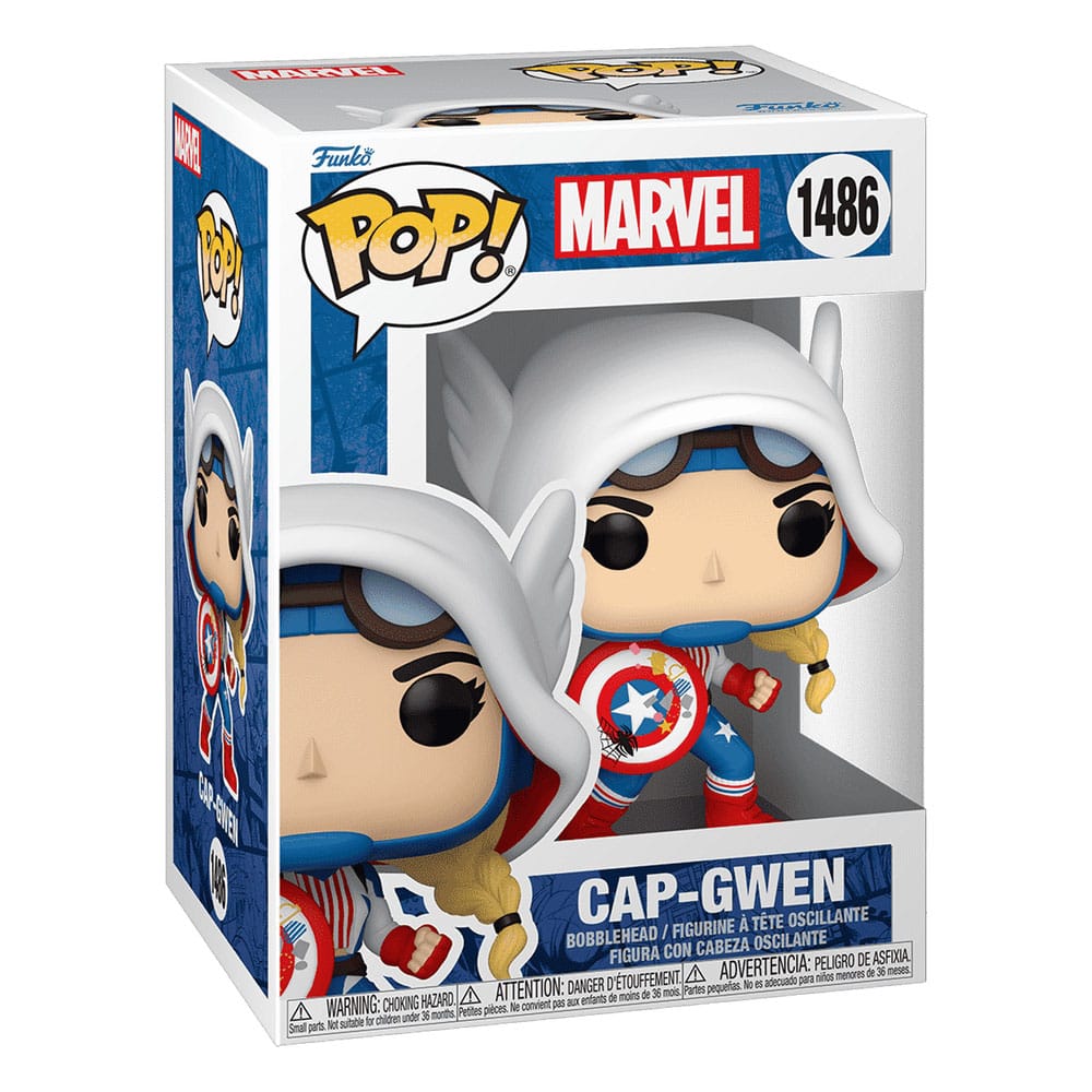 Figurine Marvel POP! Vinyl Cap-Gwen 9 cm Figurines POP! Marvel