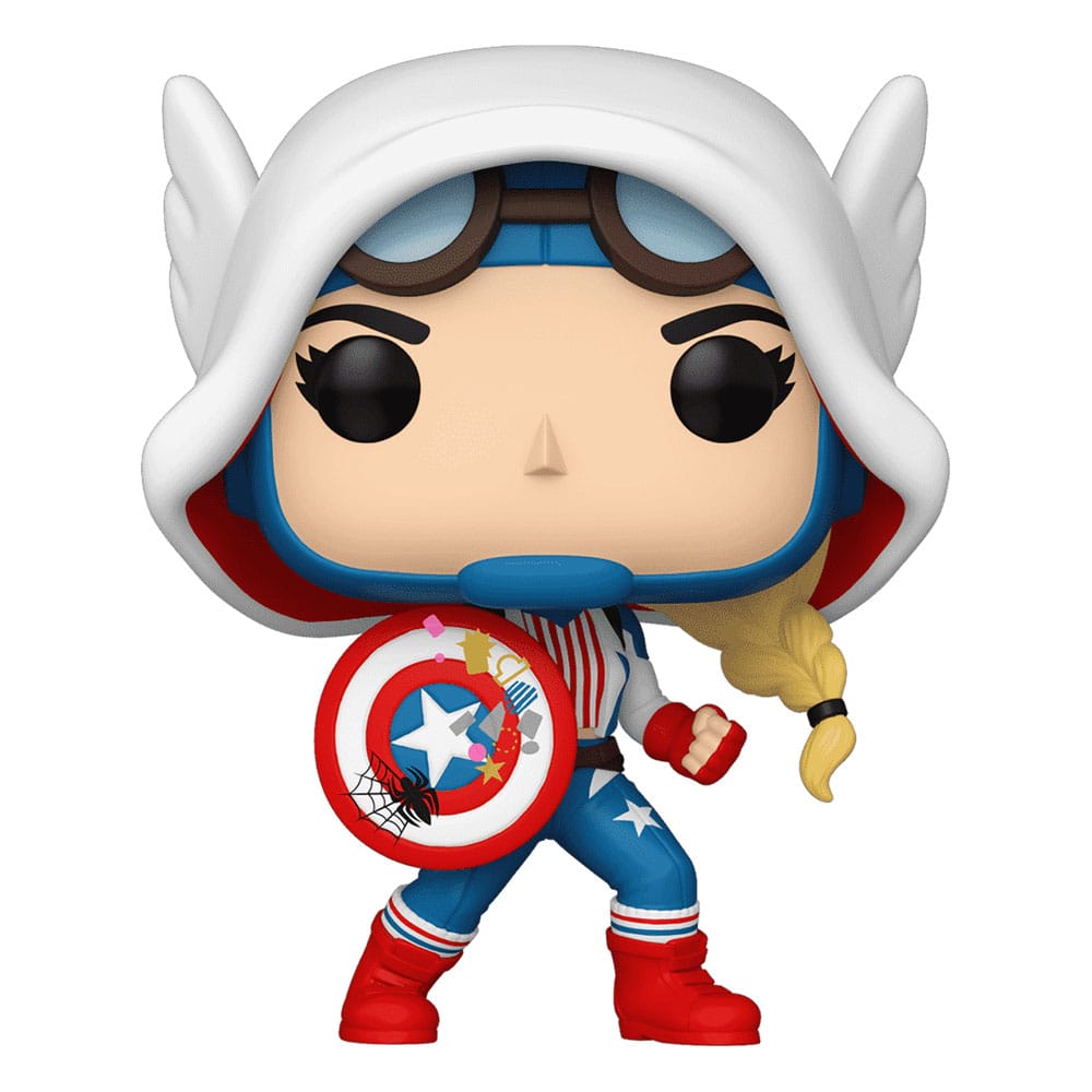 Figurine Marvel POP! Vinyl Cap-Gwen 9 cm Figurines POP! Marvel