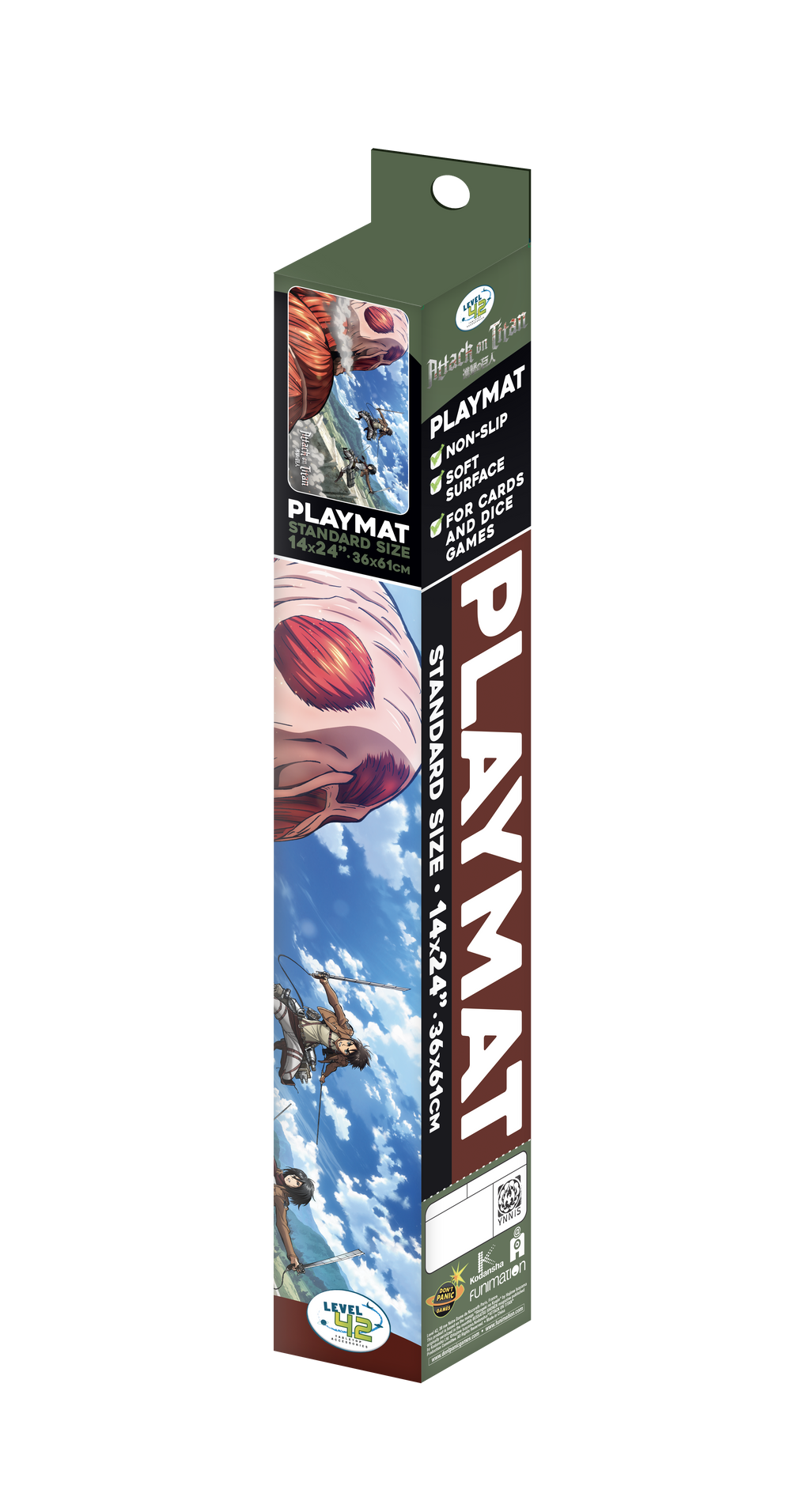 DPG - Tapis de jeu L'Attaque des Titans Colossal Titan-playmat