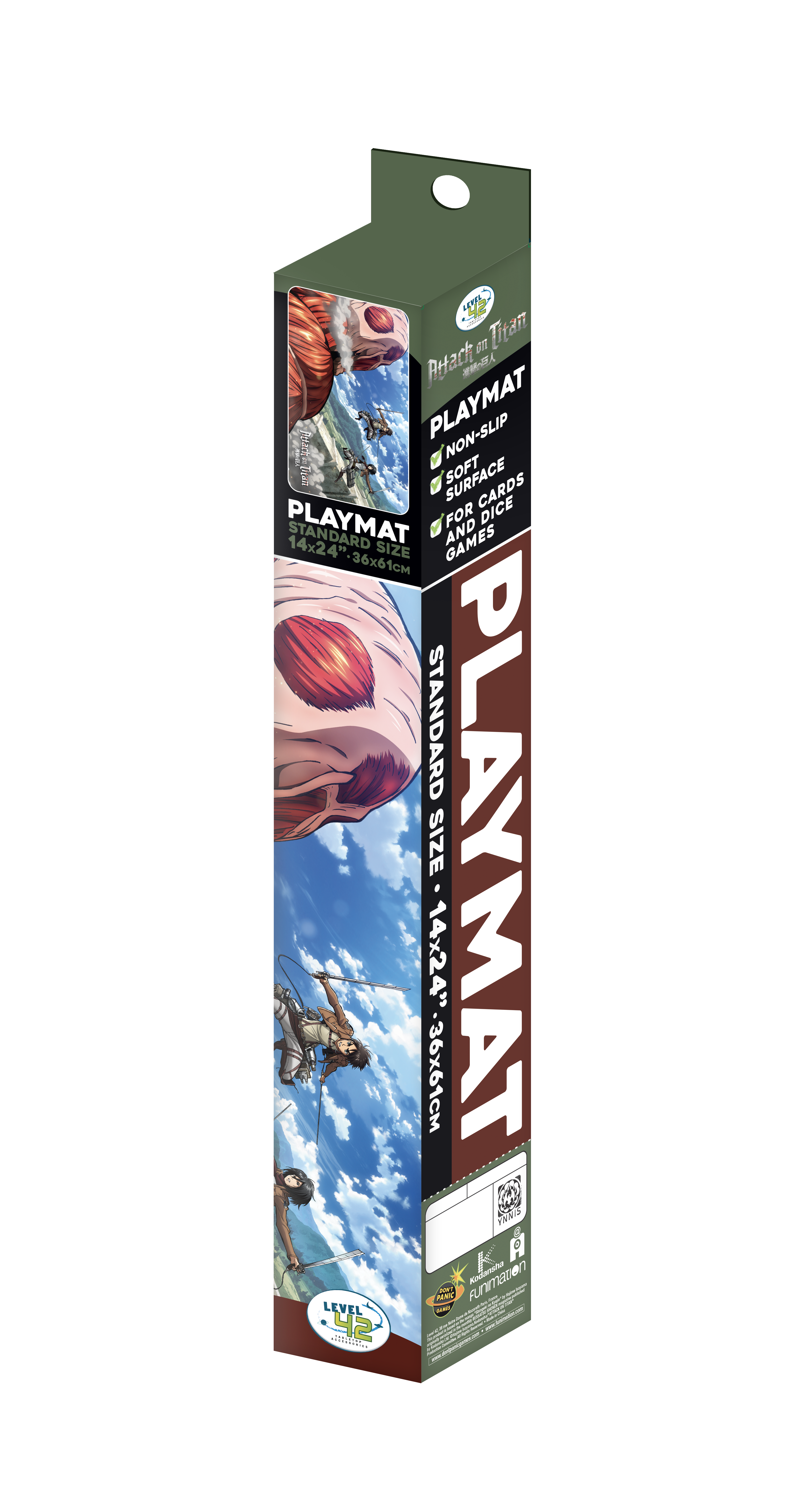 DPG - Tapis de jeu L'Attaque des Titans Colossal Titan-playmat