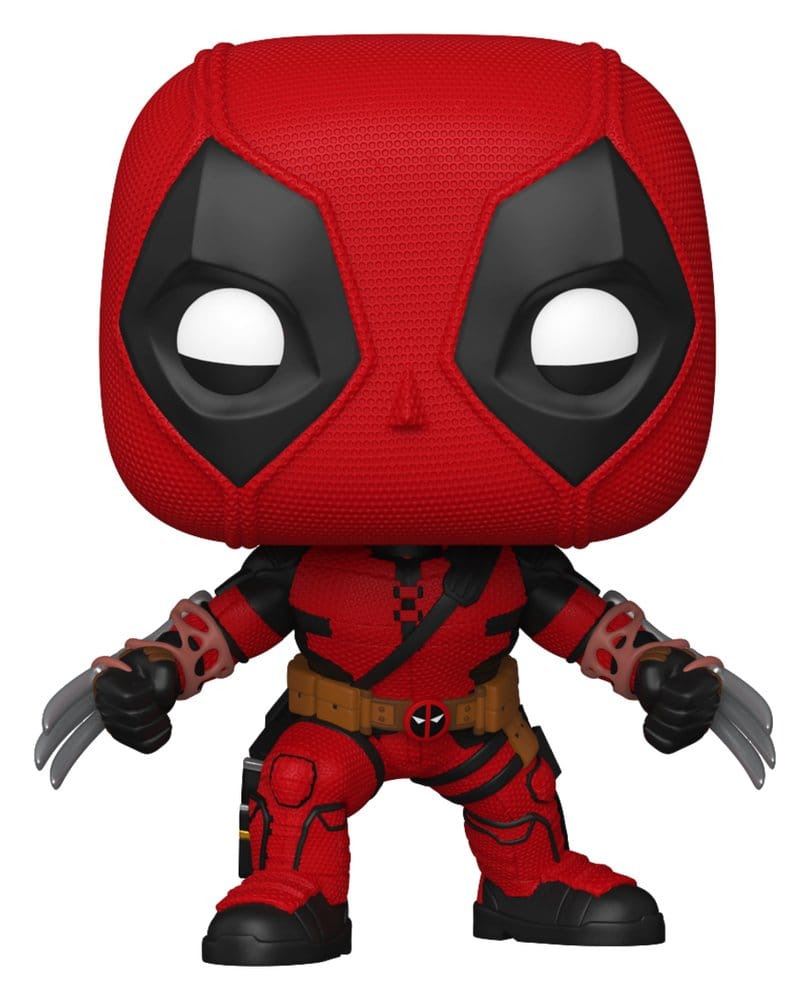 Figurine POP! Deadpool et Wolverine en vinyle - Deadpool avec griffes, 9 cm
