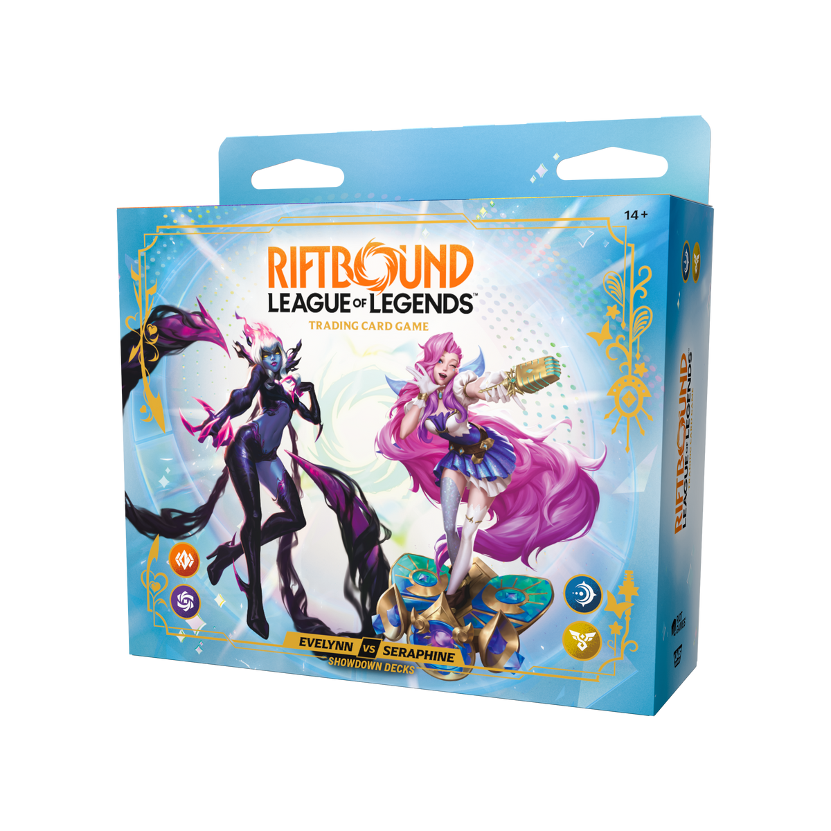 Coffret Champion Deck Showdown Riftbound : Radiance - Seraphine vs Evelynn - FR