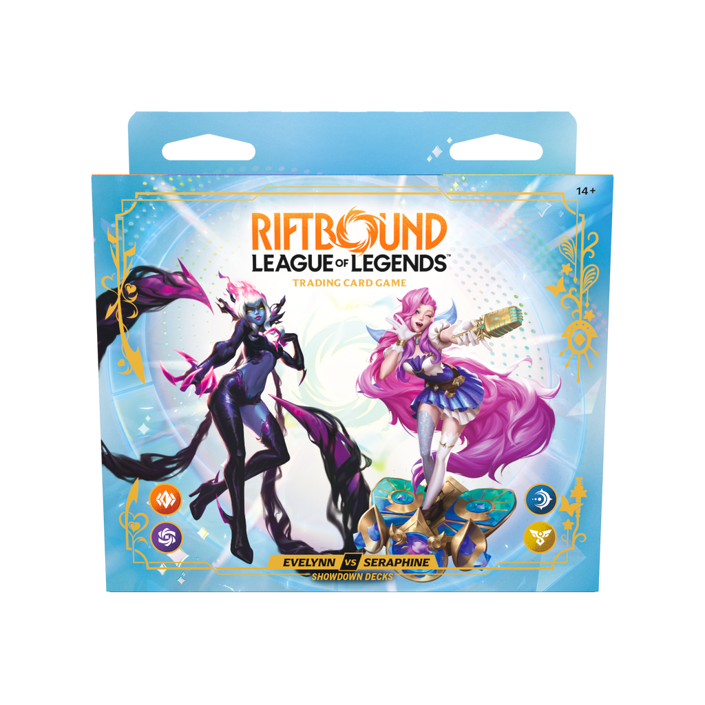 Coffret Champion Deck Showdown Riftbound : Radiance - Seraphine vs Evelynn - FR