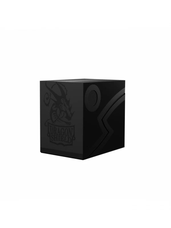 Boîte de rangement Dragon Shield DS - Double coque - Noir/Noir