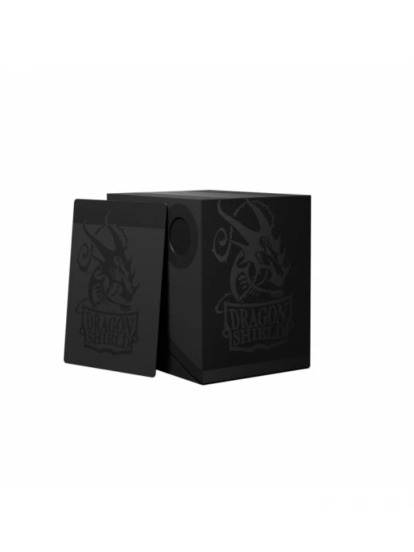 Boîte de rangement Dragon Shield DS - Double coque - Noir/Noir