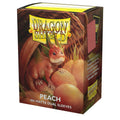 Standard Dual Sleeves: Peach [Matte] (100 Sleeves)
