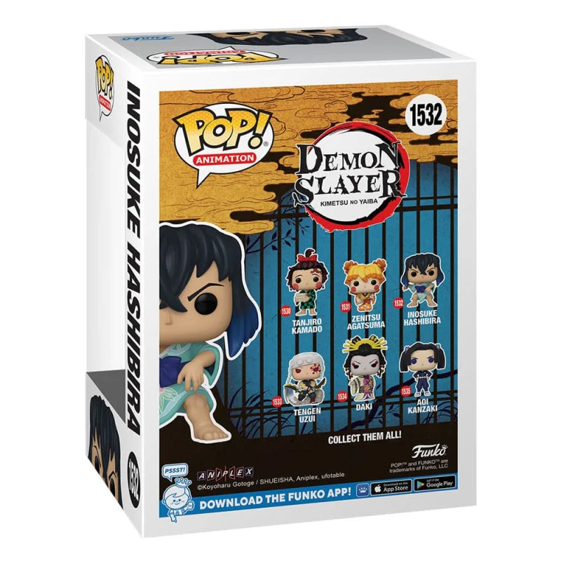 Figurine Pop DEMON SLAYER - POP Animation N° 1532 - Inosuke (Kimono)
