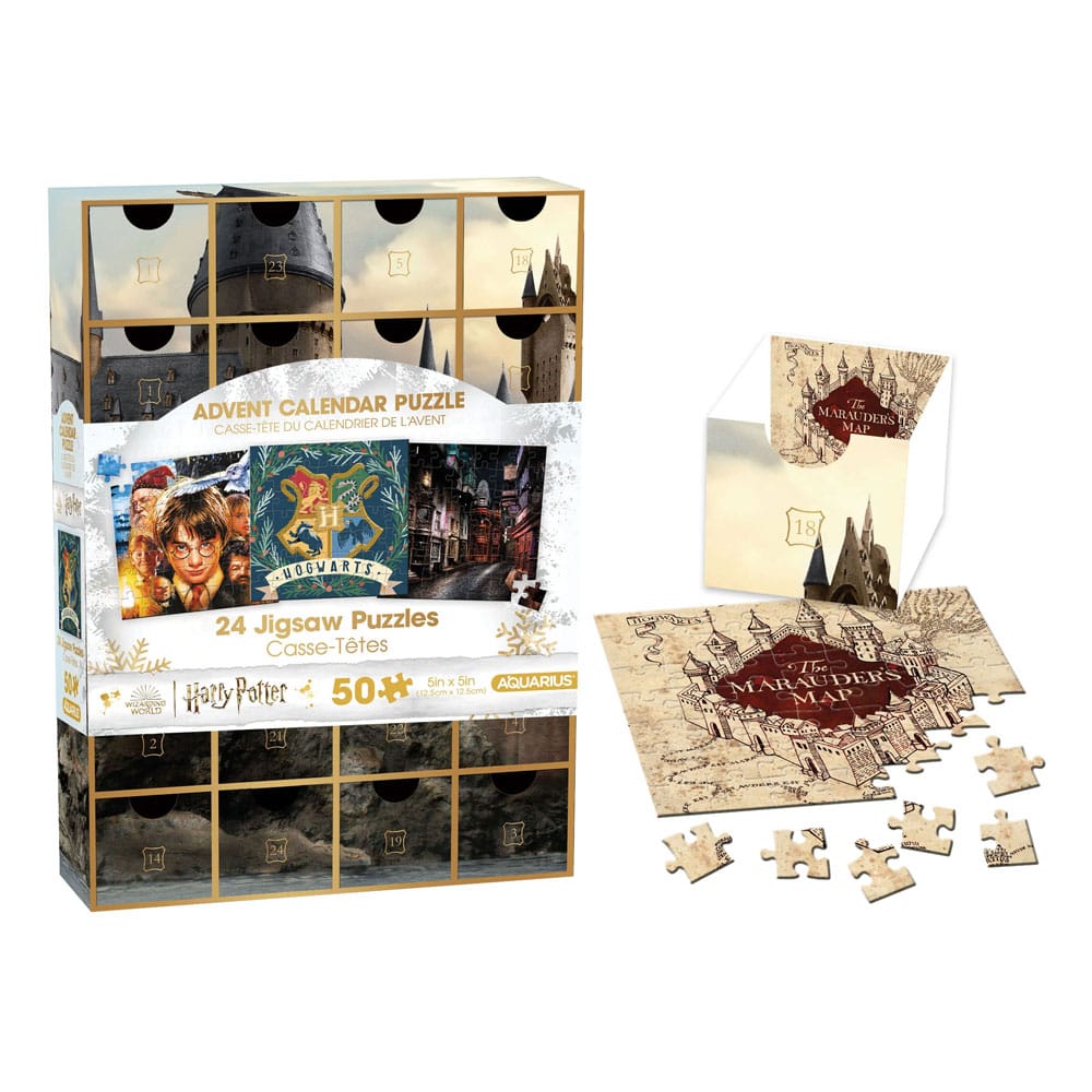 Harry Potter Calendrier de l'Avent 24 puzzles