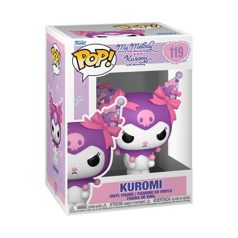 Offres spéciales Sanrio POP! Animation Vinyl figurine K/MM- Kuromi Grumpy 9 cm