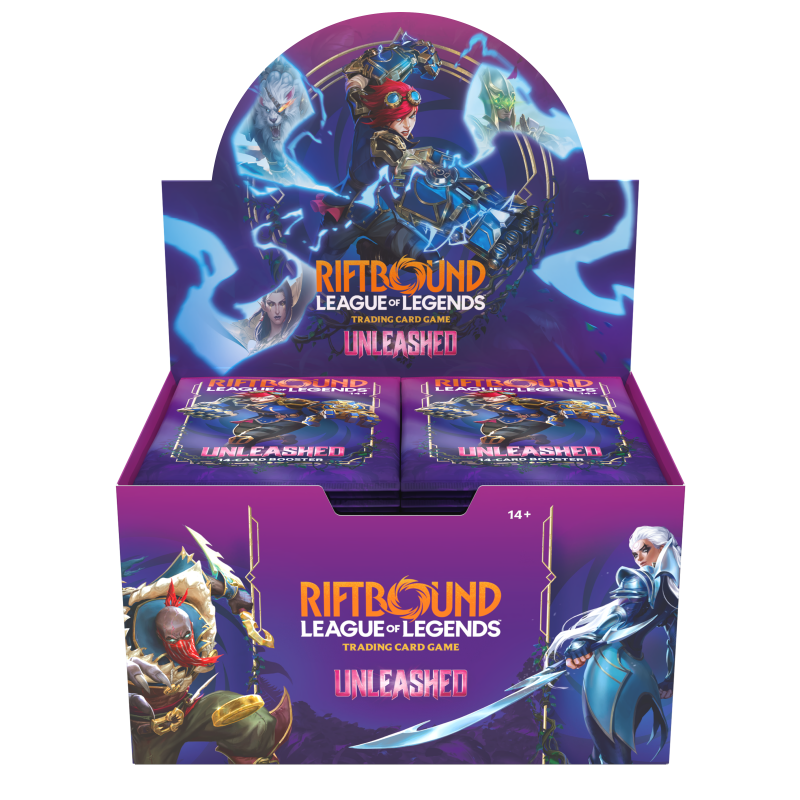 Riftbound: League of Legends TCG - Display de boosters Riftbound Déchainés (24 Boosters) - FR