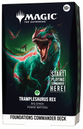 Deck Commander Fondations - Tramplesaurus Rex - Magic EN ( anglais)