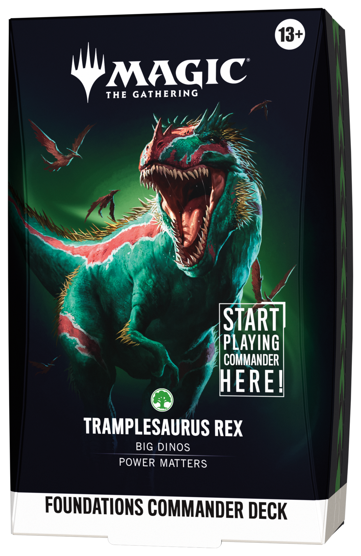 Deck Commander Fondations - Tramplesaurus Rex - Magic EN ( anglais)