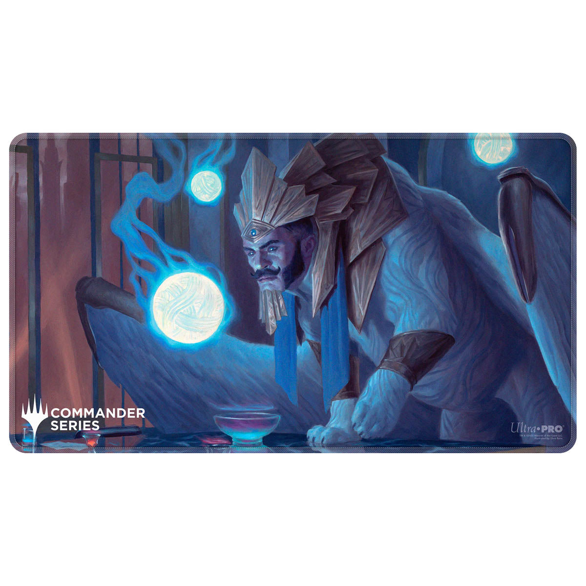 UP - Magic: The Gathering : Tapis de jeu à bords cousus : Tivit [Série Commander 8]