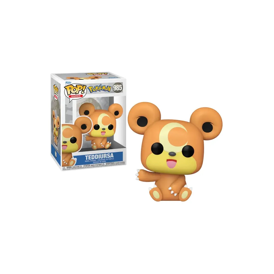 Figurine Funko Pop / Teddiursa N°985 / Pokémon