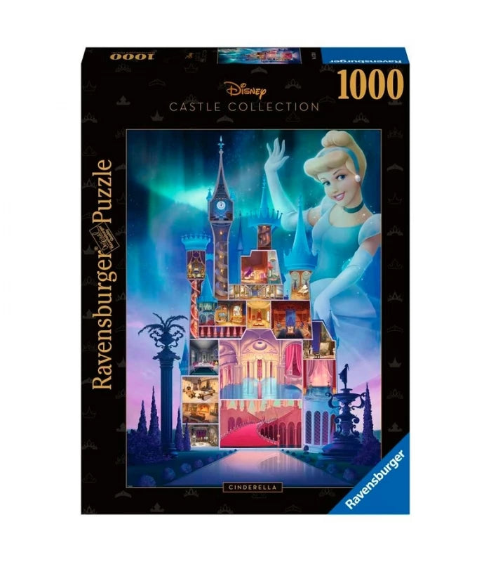 Puzzles Cendrillon - Châteaux Disney 1000 pièces de Ravensburger