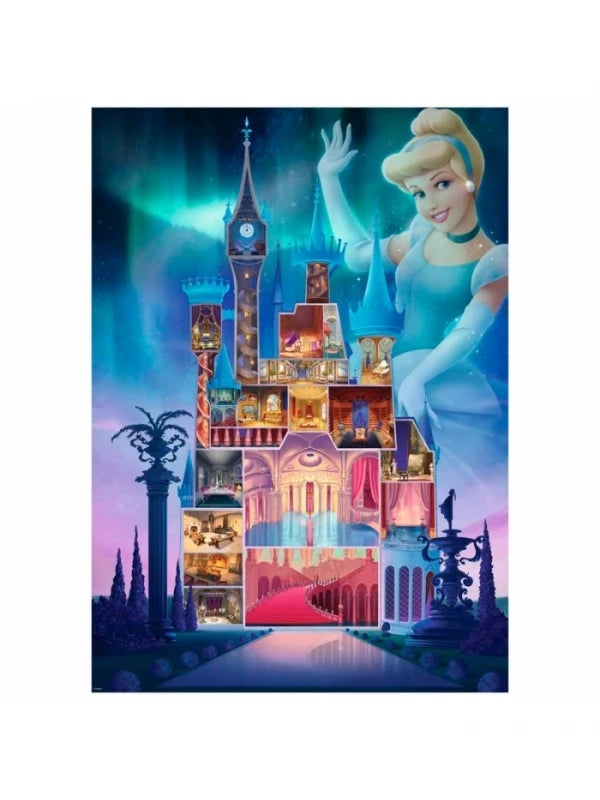 Puzzles Cendrillon - Châteaux Disney 1000 pièces de Ravensburger