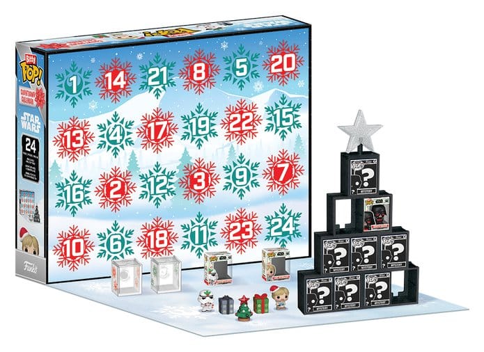 Calendrier de l'Avent Star Wars Bitty POP! - Compte à rebours de 24 jours