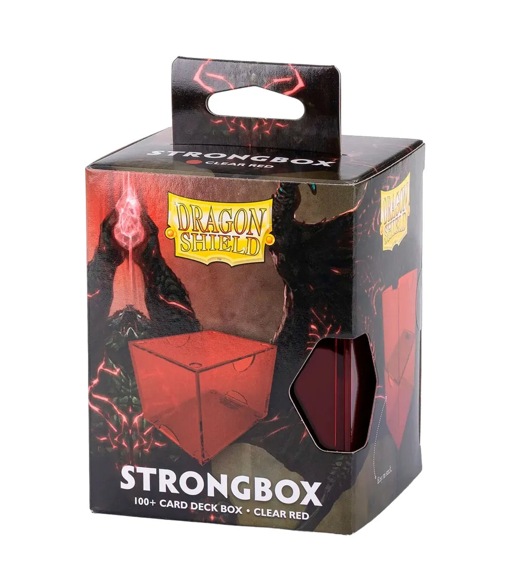 Strongbox Clear Red - Dragon Shield
