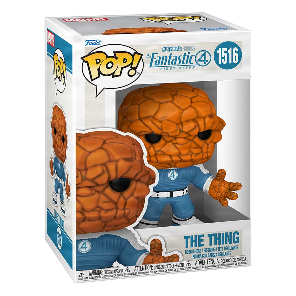 Les Quatre Fantastiques : Premiers pas POP! Marvel Figurine en vinyle La Chose 9 cm Figurines POP! Marvel