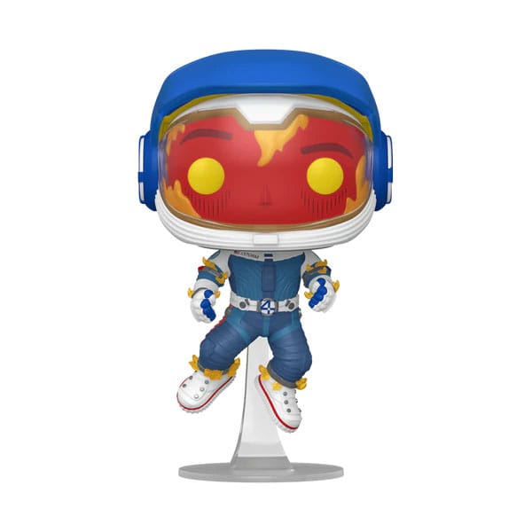 Les Quatre Fantastiques : Premiers pas POP! Figurine en Vinyle Torche Humaine (Astronaute) 9 cm