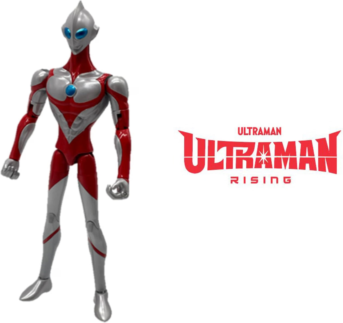 BANDAI - Ultraman Rising - Figurine d'action Ultraman 15 cm - Licence Officielle Ultraman Rising - Figurine articulée - Figurine de Collection