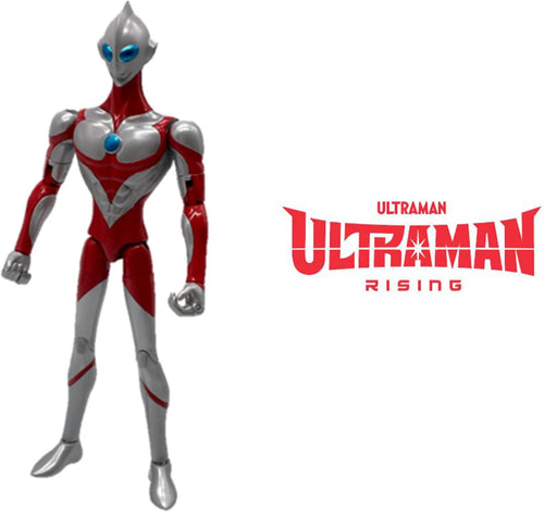 BANDAI - Ultraman Rising - Figurine d'action Ultraman 15 cm - Licence Officielle Ultraman Rising - Figurine articulée - Figurine de Collection