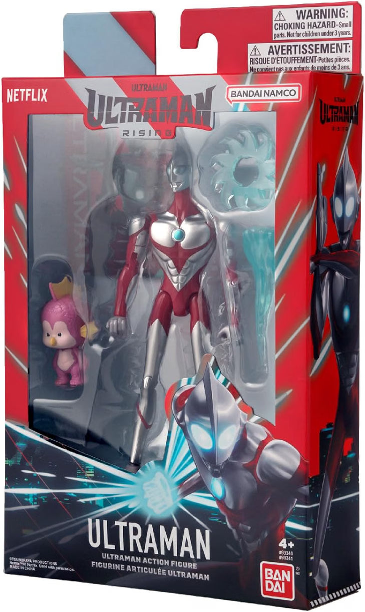 BANDAI - Ultraman Rising - Figurine d'action Ultraman 15 cm - Licence Officielle Ultraman Rising - Figurine articulée - Figurine de Collection